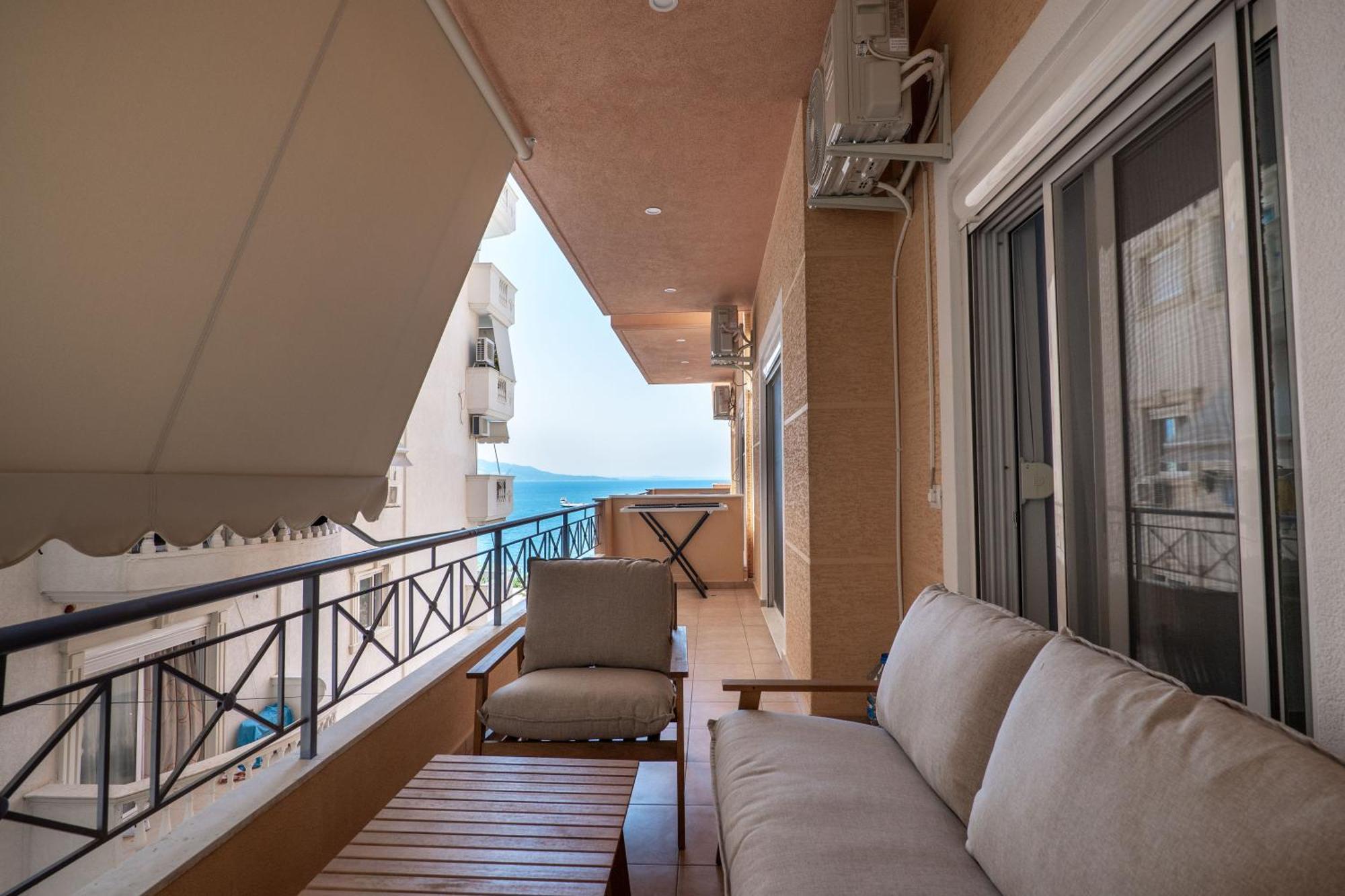 Noel Sea View Apartments Sarandë Exteriör bild